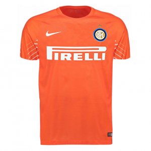 Inter Milan 2017/18 Orange Goalkeeper Shirt Soccer Jersey