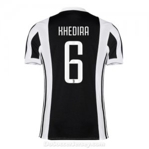 Juventus 2017/18 Home KHEDIRA #6 Shirt Soccer Jersey