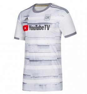 Los Angeles FC 2019/2020 Away Shirt Soccer Jersey White