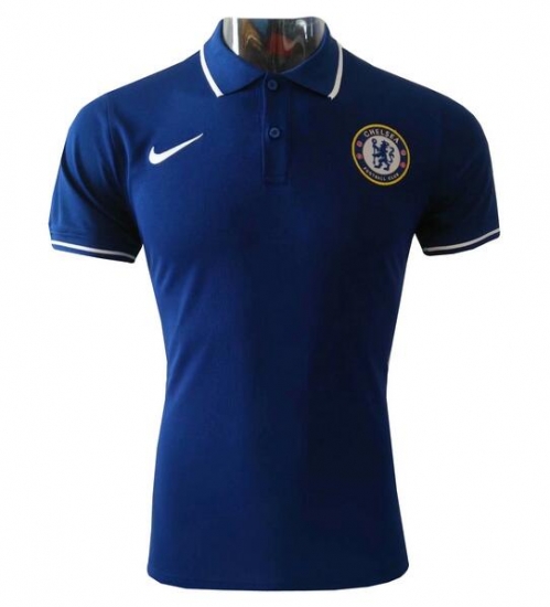 Chelsea 2019/2020 Blue Polo Shirt - Click Image to Close