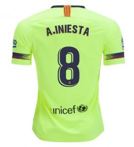 Barcelona 2018/19 Away Andres Iniesta 8 Shirt Soccer Jersey