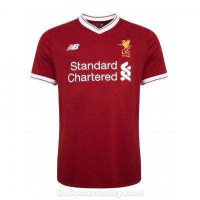 Liverpool 2017/18 Home Shirt Soccer Jersey