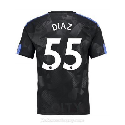 Manchester City 2017/18 Third Diaz #55 Shirt Soccer Jersey