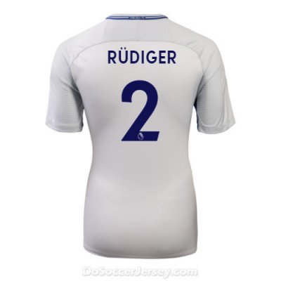 Chelsea 2017/18 Away RUDIGER #2 Shirt Soccer Jersey