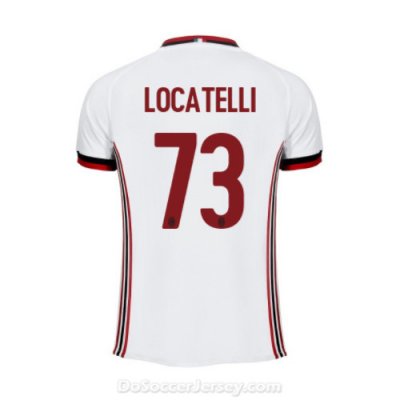 AC Milan 2017/18 Away Locatelli #73 Shirt Soccer Jersey