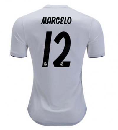 Marcelo Real Madrid 2018/19 Home Shirt Soccer Jersey