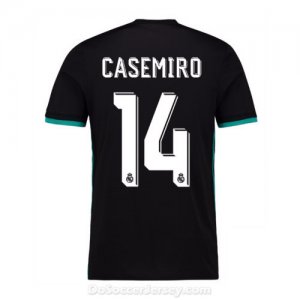 Real Madrid 2017/18 Away Casemiro #14 Shirt Soccer Jersey