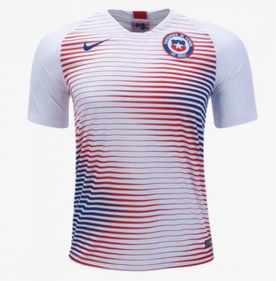 Chile 2018 World Cup Away Shirt Soccer Jersey