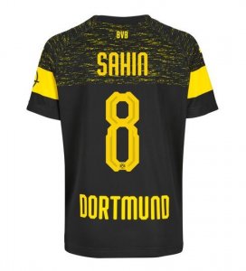 Borussia Dortmund 2018/19 Sahin 8 Away Shirt Soccer Jersey