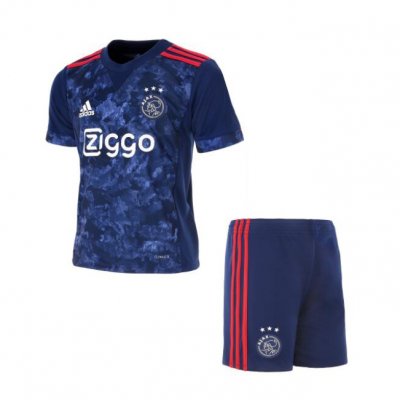 Ajax 2017/18 Away Kids Soccer Kit Children Shirt And Shorts