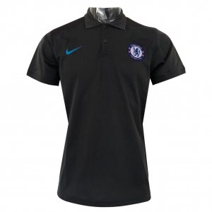 Chelsea Champions League Black 2017 Polo Shirt