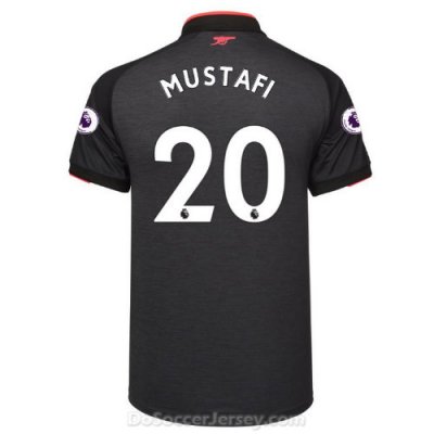 Arsenal 2017/18 Third MUSTAFI #20 Shirt Soccer Jersey