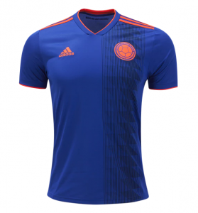 Colombia 2018 World Cup Away Shirt Soccer Jersey