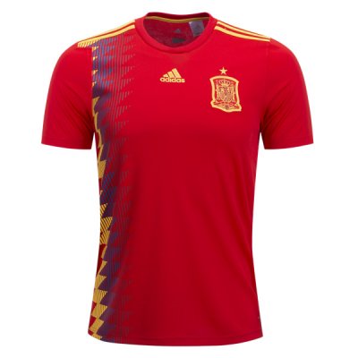 Spain 2018 World Cup Home Shirt Soccer Jersey
