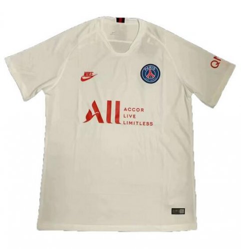 PSG 2019 White anniversary Edition Soccer Jersey Shirt