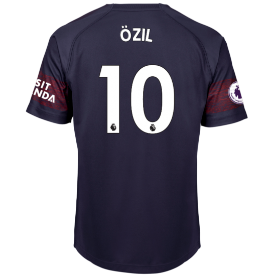 Arsenal 2018/19 ÖZIL 10 Away Shirt Soccer Jersey - Click Image to Close