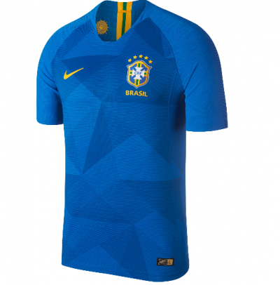 Player Version Brazil 2018 World Cup Away Shirt Soccer Jersey