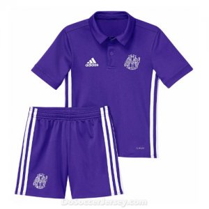Olympique de Marseille 2017/18 Third Kids Kit Children Shirt And Shorts