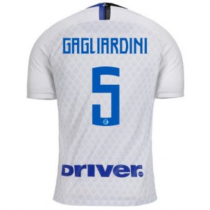 Inter Milan 2018/19 GAGLIARDINI 5 Away Shirt Soccer Jersey