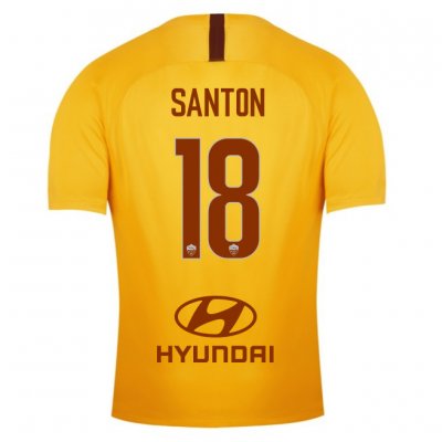 AS Roma 2018/19 SANTON 18 Third Shirt Soccer Jersey