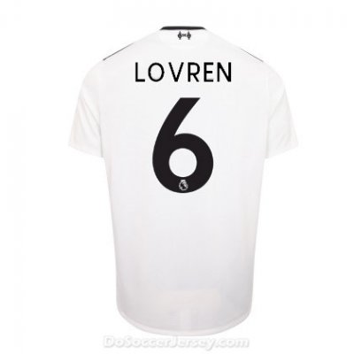 Liverpool 2017/18 Away Lovren #6 Shirt Soccer Jersey