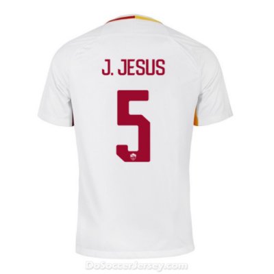 AS ROMA 2017/18 Away J. JESUS #5 Shirt Soccer Jersey
