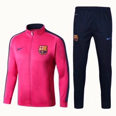 Barcelona 2017/18 Pink Training Suit (Jacket+Pants)