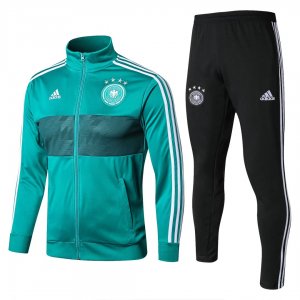 Germany FIFA World Cup 2018 Green Training Suit Jacket + Pants