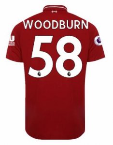 Liverpool 2018/19 Home WOODBURN Shirt Soccer Jersey