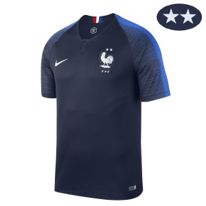 France 2018 World Cup Home 2-Star Shirt Soccer Jersey