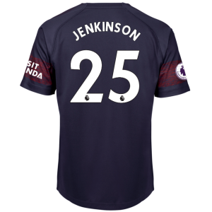 Arsenal 2018/19 Carl Jenkinson 25 Away Shirt Soccer Jersey