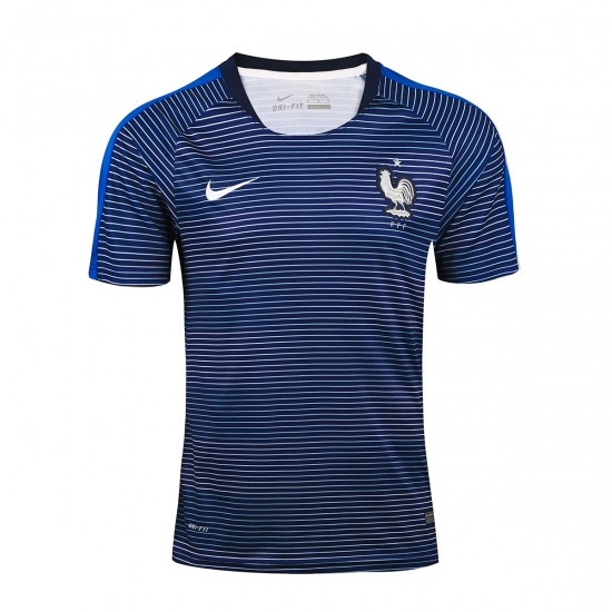 France 2018 World Cup Blue Training Shirt - Click Image to Close