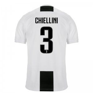 Juventus 2018/19 Home CHIELLINI 3 Shirt Soccer Jersey