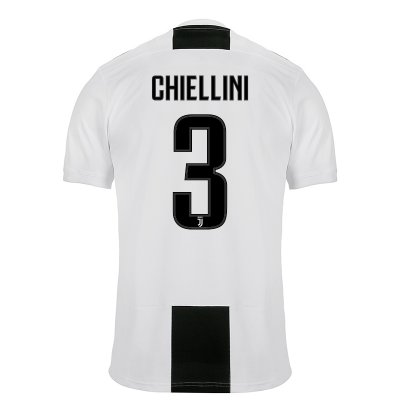Juventus 2018/19 Home CHIELLINI 3 Shirt Soccer Jersey