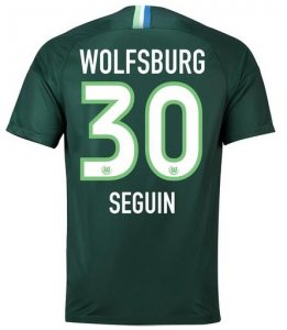 VfL Wolfsburg 2018/19 SEGUIN 30 Home Shirt Soccer Jersey