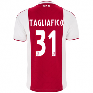 Ajax 2018/19 nico tagliafico 31 Home Shirt Soccer Jersey