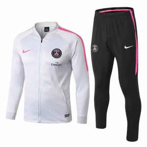 PSG 2018/19 Light Grey Training Suit (Jacket+Trouser)