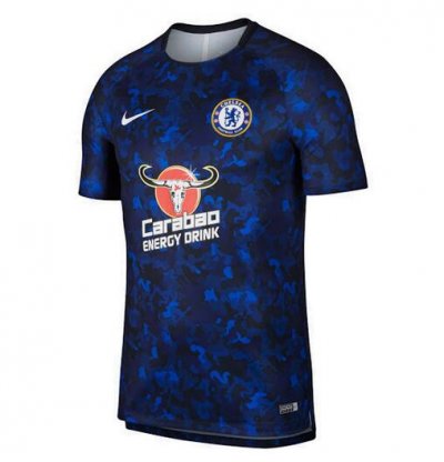 Chelsea 2019/2020 Blue Camouflage Training Shirt