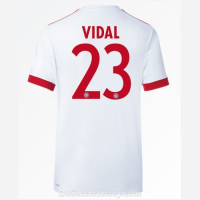 Bayern Munich 2017/18 UCL Vidal #23 Shirt Soccer Jersey