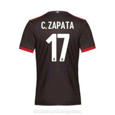 AC Milan 2017/18 Third Zapata #17 Shirt Soccer Jersey