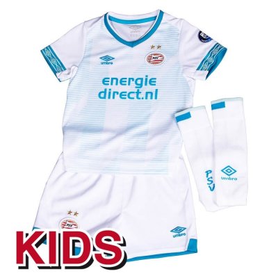 PSV Eindhoven 2018/19 Away Kids Soccer Whole Kit Children Shirt + Shorts + Socks