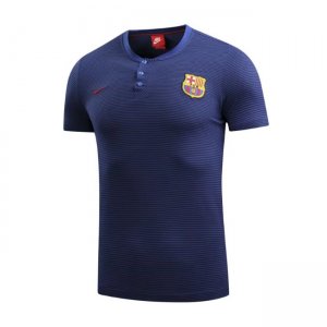Barcelona 2017/18 Navy Polo Shirt