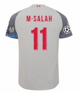 Liverpool 2018/19 MOHAMED SALAH 11 UCL Third Shirt Soccer Jersey