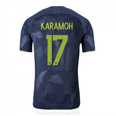 Inter Milan 2017/18 Third KARAMOH #17 Shirt Soccer Jersey
