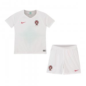 Portugal 2018 FIFA World Cup Away Kids Soccer Kit Children Shirt And Shorts