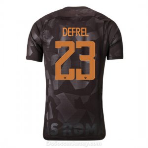 AS ROMA 2017/18 Third DEFREL #23 Shirt Soccer Jersey