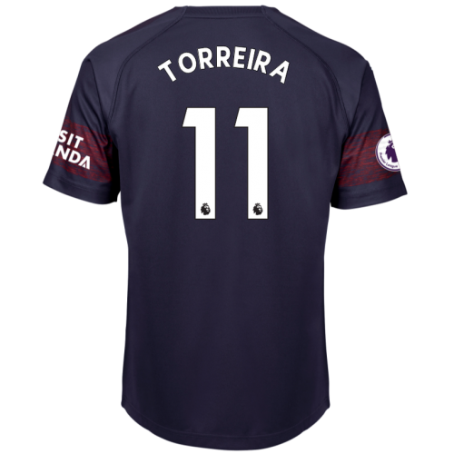 Arsenal 2018/19 Lucas Torreira 11 Away Shirt Soccer Jersey