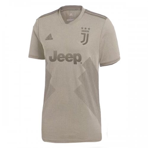 Juventus 2018/19 Cream Color Away Shirt Soccer Jersey