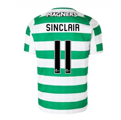 Celtic 2018/19 Home Sinclair 11 Shirt Soccer Jersey