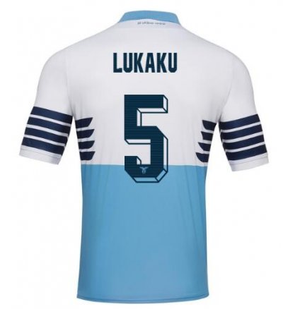 Lazio 2018/19 LUKAKU 5 Home Shirt Soccer Jersey